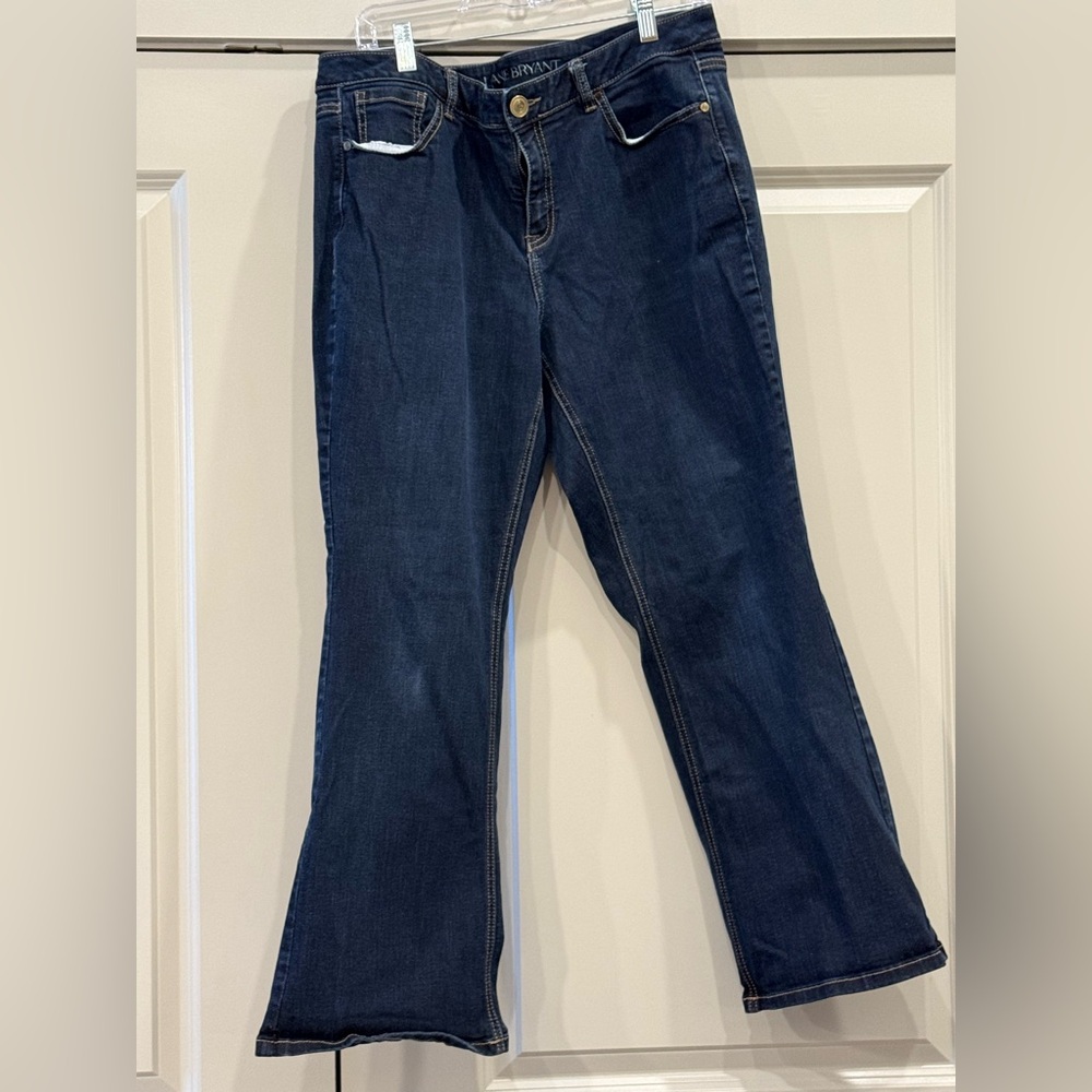 Lane Bryant Women's Bootcut Jeans - Deep Indigo
